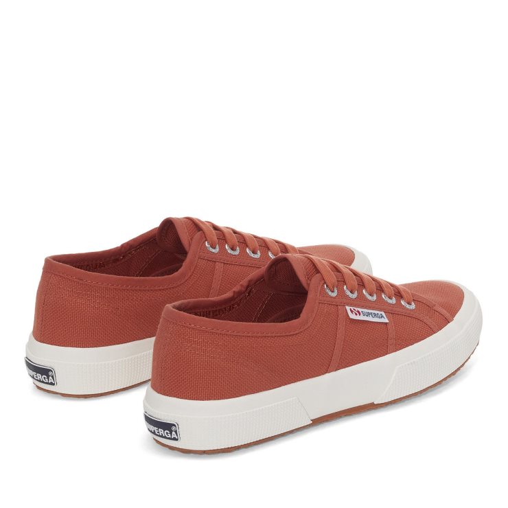 Superga 2750 Cotu Classic Braun Rötlich-f Avorio