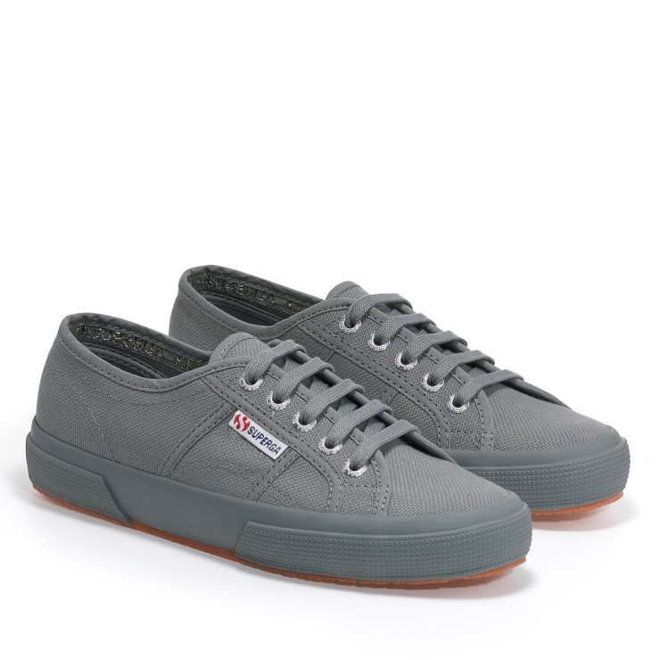 Superga 2750 Cotu Classic Voll Grau Salbei