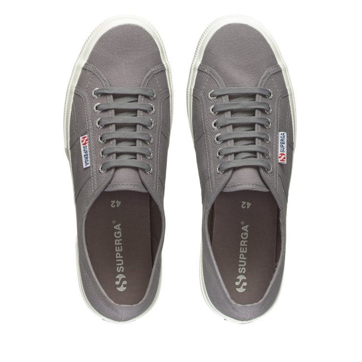 Superga 2750 Cotu Classic Grau Bläulich - F Avorio
