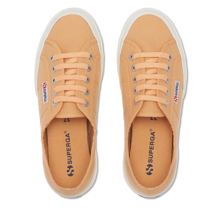 Superga 2750 Cotu Classic Apricot Orange-f Avorio