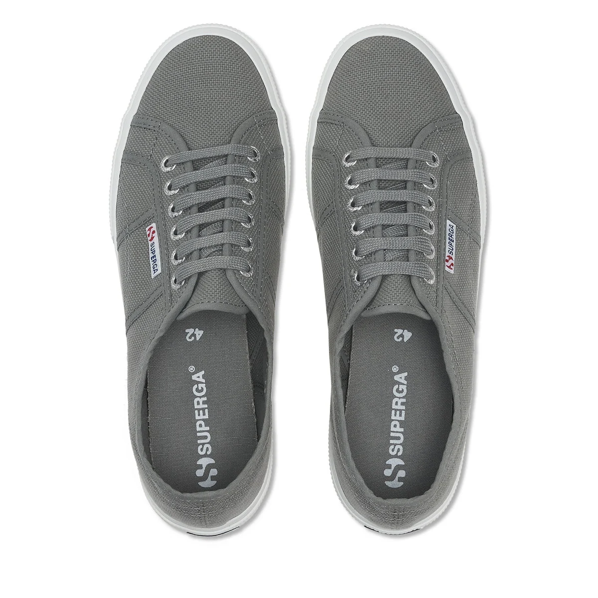Superga 2750 Cotu Klassischer Grauer Salbei