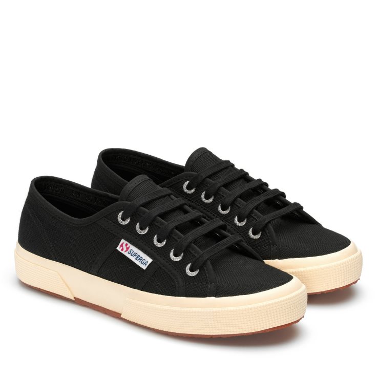 Superga 2750 Cotu Klassisches Schwarz