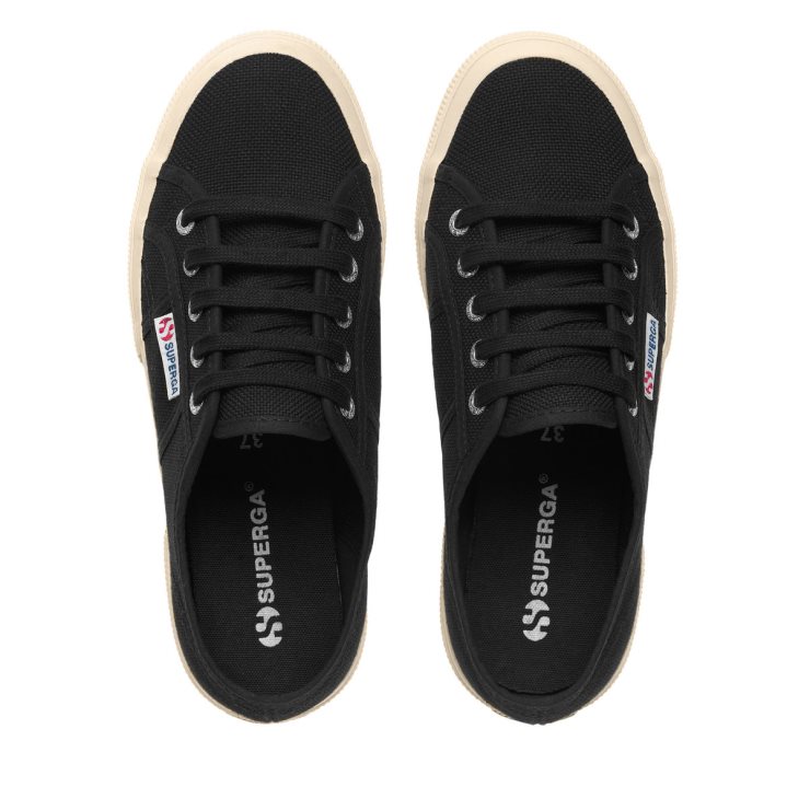 Superga 2750 Cotu Klassisches Schwarz