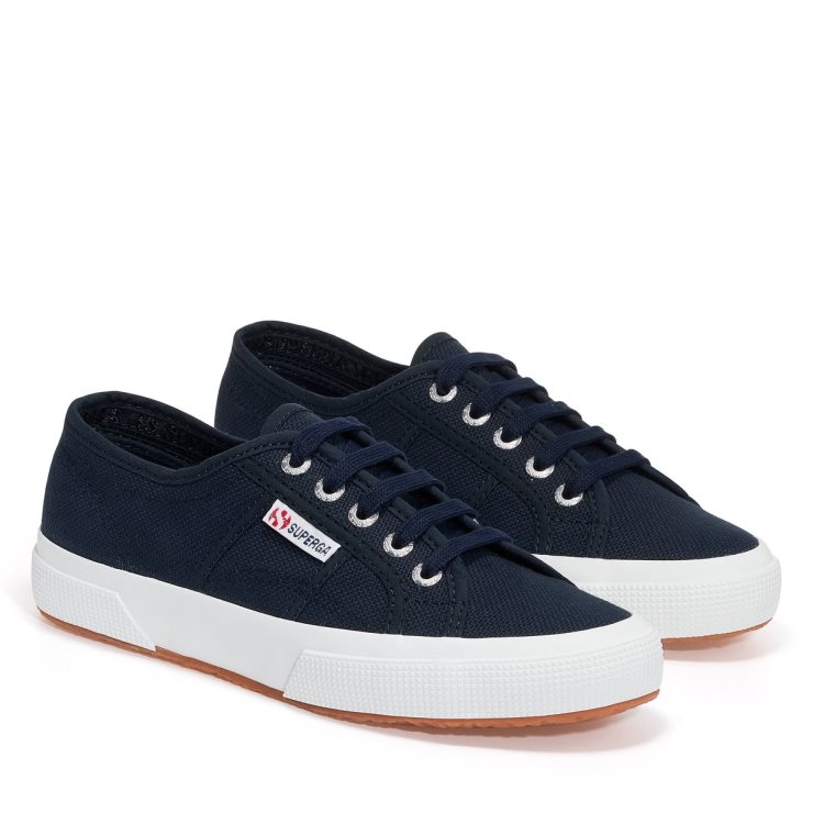 Superga 2750 Cotu Classic Navy - F Weiß