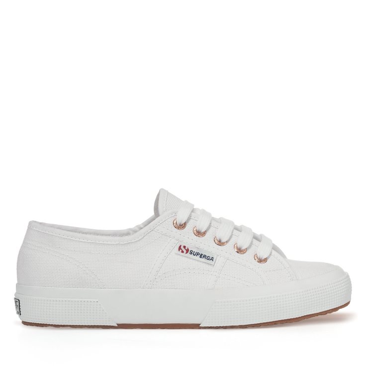 Superga 2750 Cotu Classic Weiß-roségold
