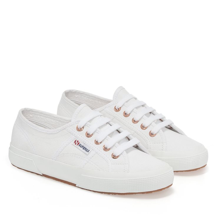 Superga 2750 Cotu Classic Weiß-roségold