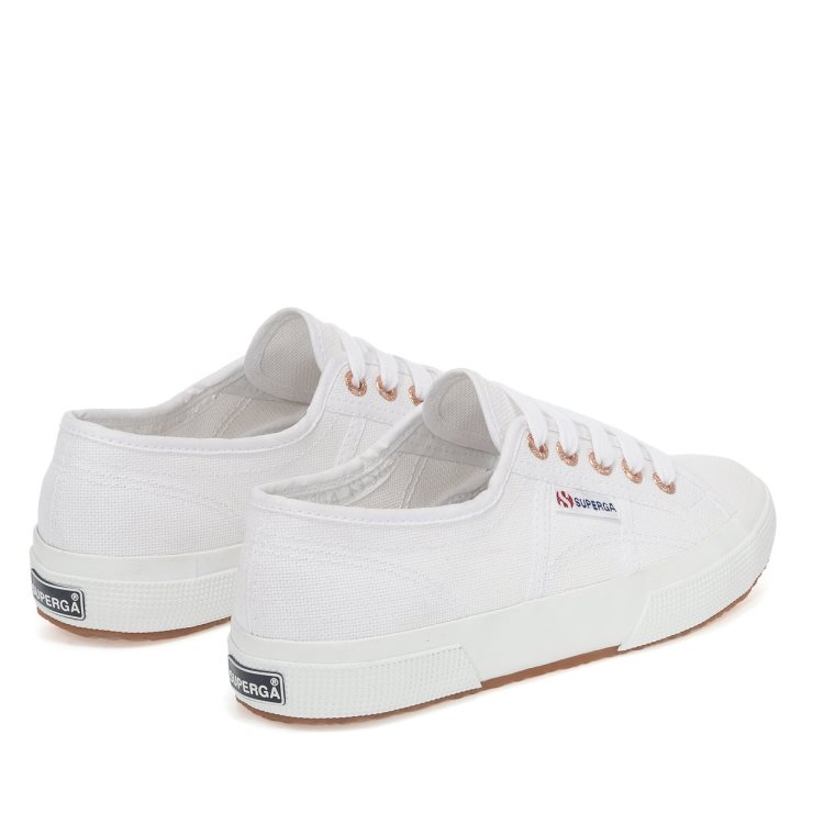 Superga 2750 Cotu Classic Weiß-roségold
