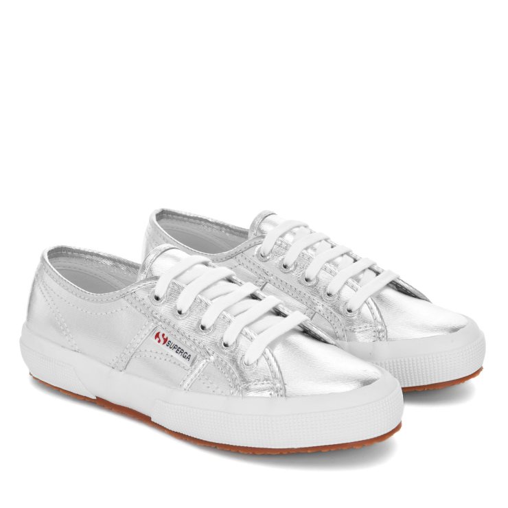 Superga 2750 Cotmetu Grau Silber