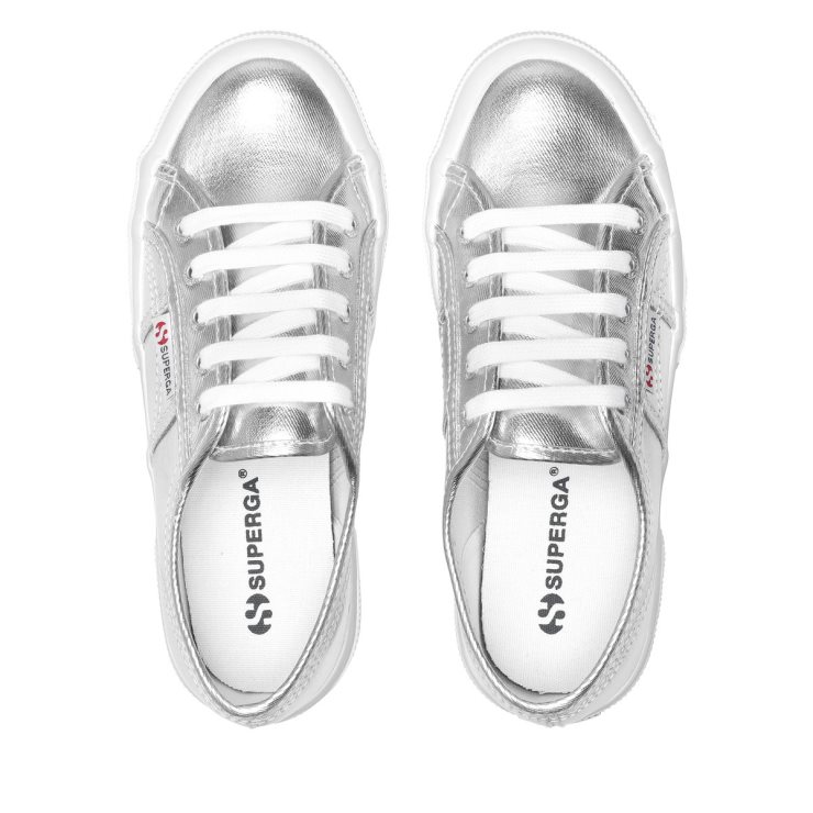 Superga 2750 Cotmetu Grau Silber
