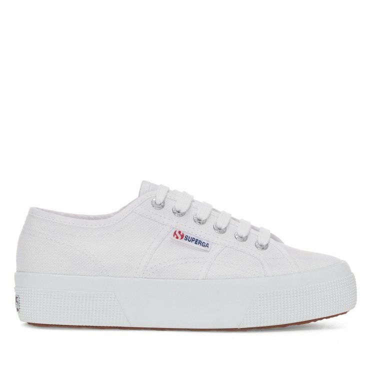 Superga 2740 Plattform Weiß