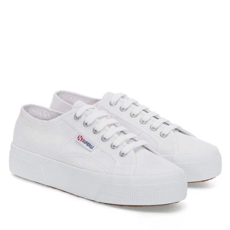 Superga 2740 Plattform Weiß