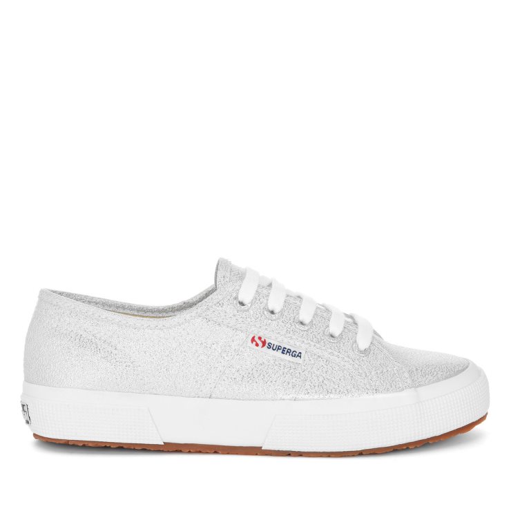 Superga 2750 Lamewgrau Silber