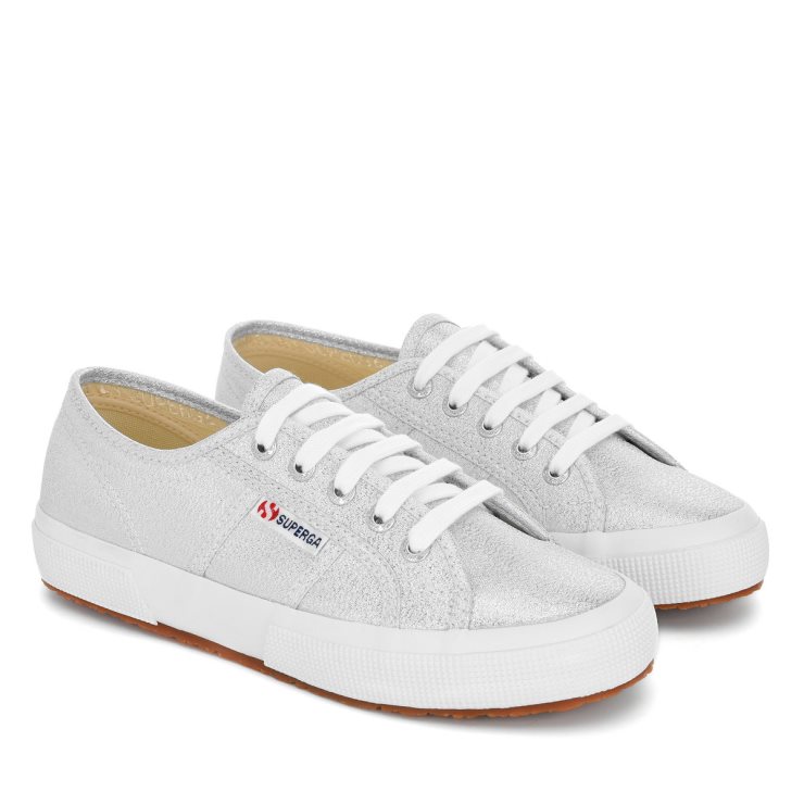 Superga 2750 Lamewgrau Silber