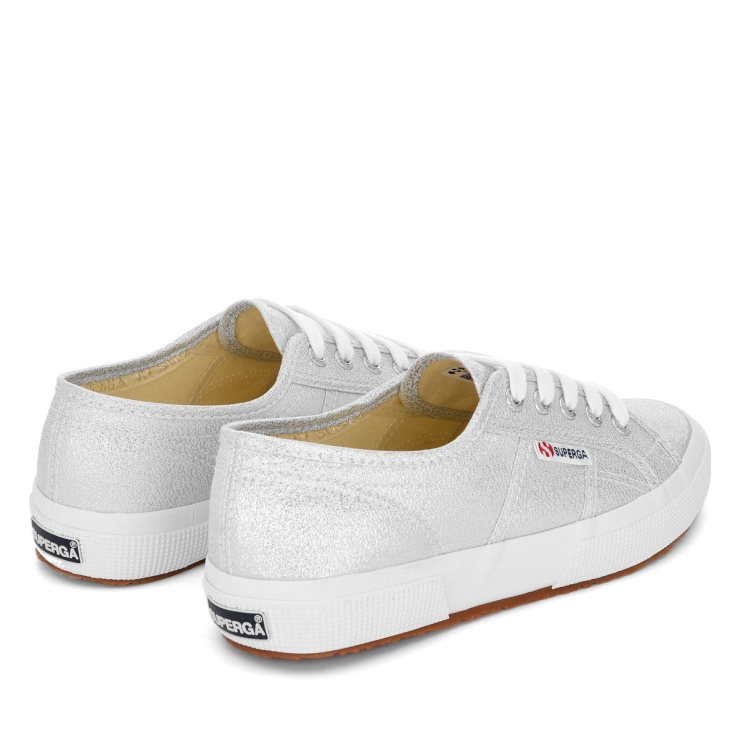 Superga 2750 Lamewgrau Silber