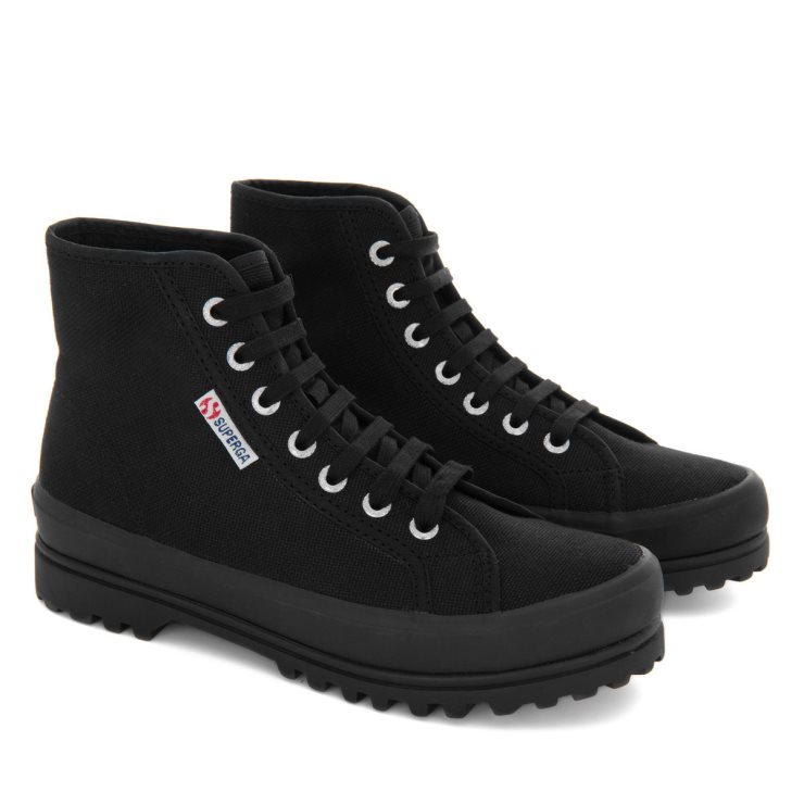 Superga 2341 Cotu Alpina Schwarz