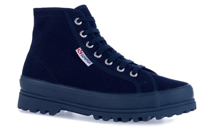 Superga 2341 Cotu Alpina Full Blue Anthrazit