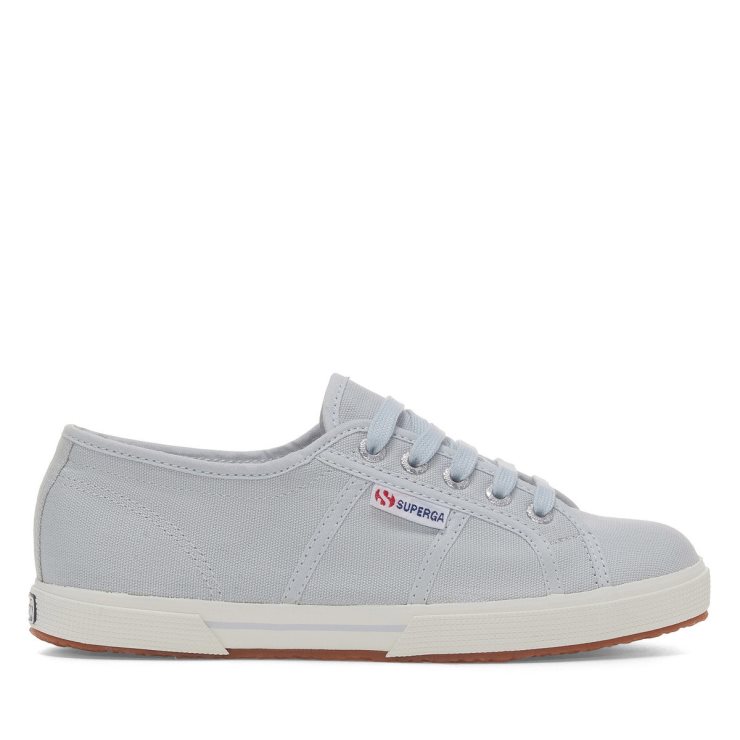Superga 2950 Cotu Grau Lilla-f Avorio