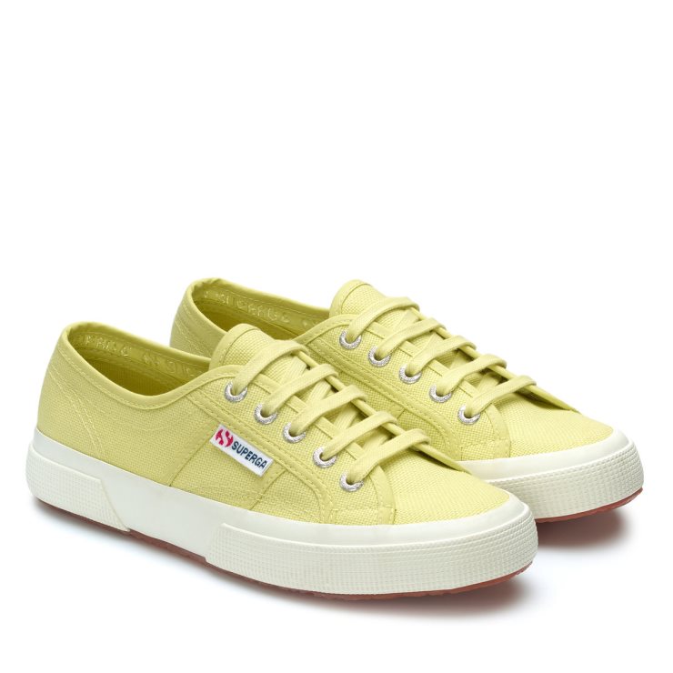 Superga 2750 Cotu Classic Yellow Dusty-f Avorio