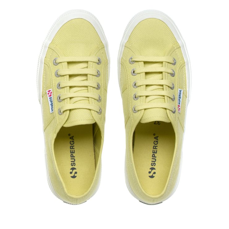 Superga 2750 Cotu Classic Yellow Dusty-f Avorio