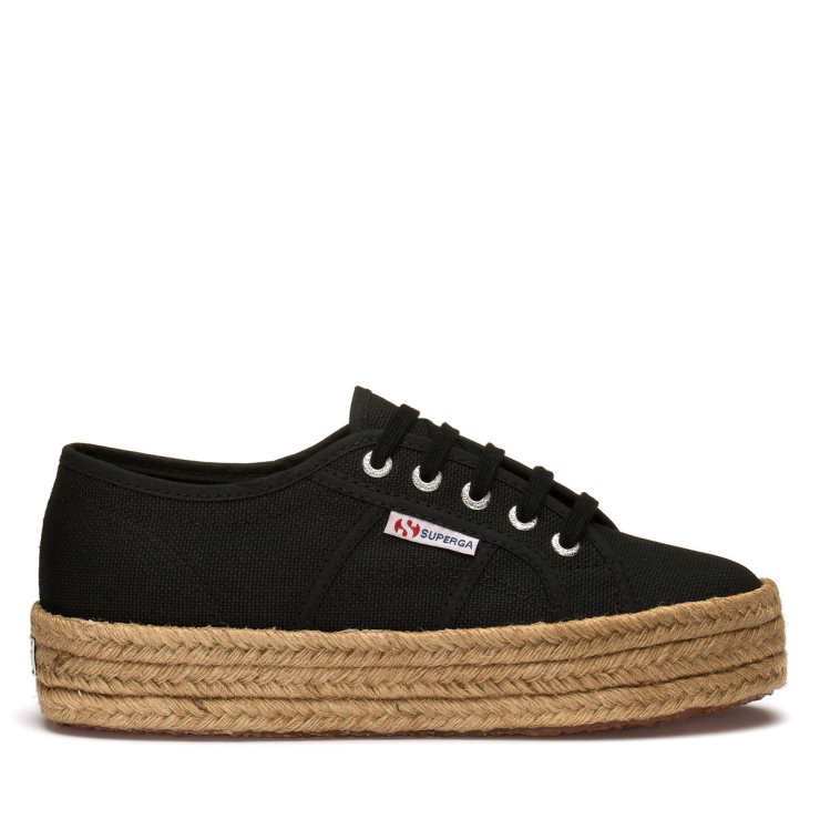 Superga 2730 Cotrope Schwarz
