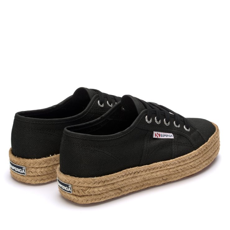 Superga 2730 Cotrope Schwarz