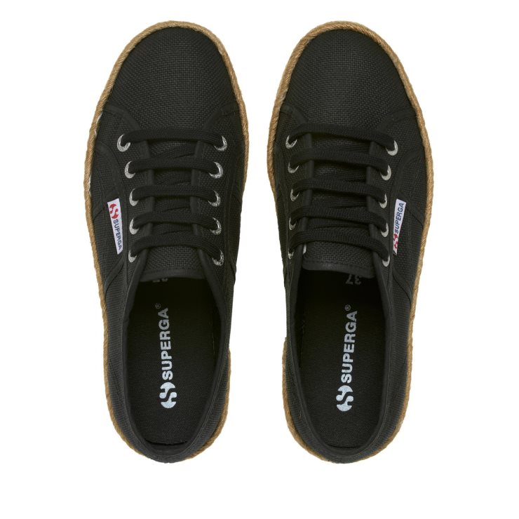 Superga 2730 Cotrope Schwarz