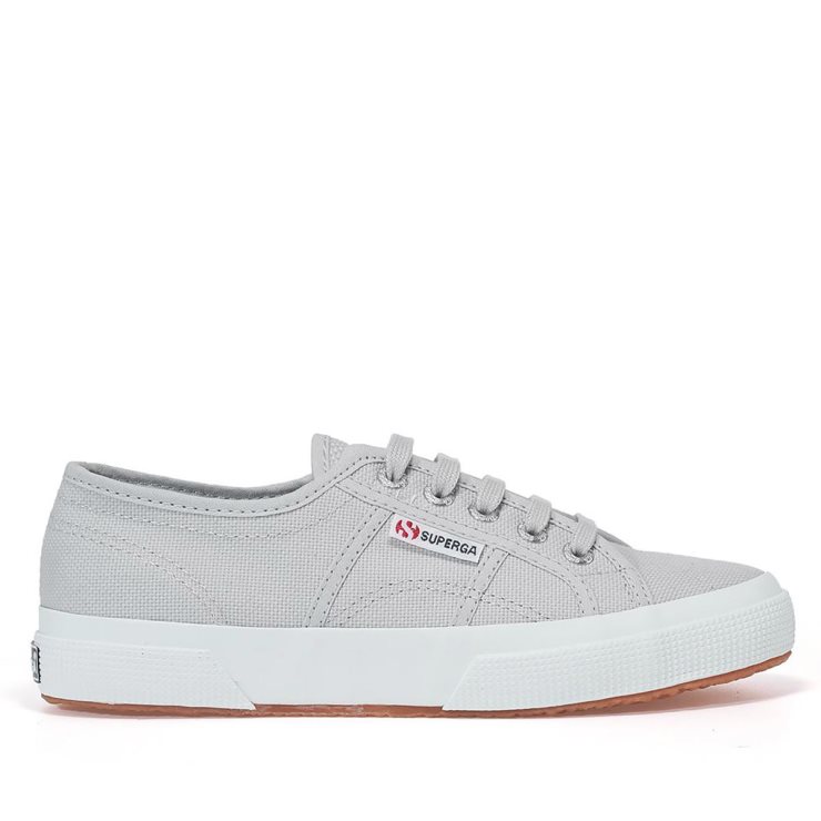Superga 2750 Cotu Klassische Graue Esche