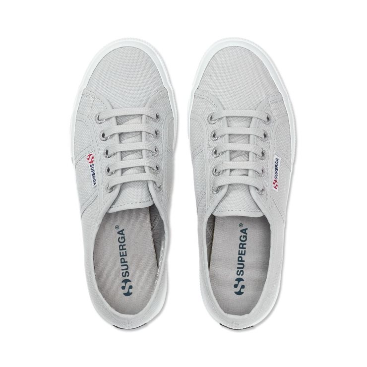 Superga 2750 Cotu Klassische Graue Esche