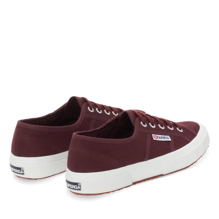 Superga 2750 Cotu Klassisches Rot Bordeaux