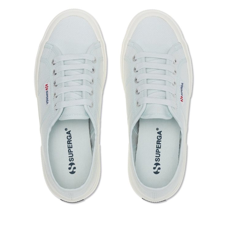Superga 2750 Cotu Classic Azure Ice-F Avorio