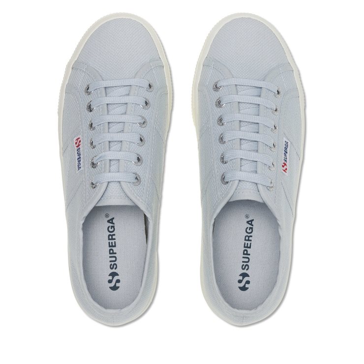 Superga 2790 Linea Up Down Grau Lilla-f Avorio