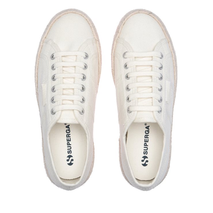 Superga 2790 Multicolor Seil Weiß Avorio-bgesso-oapricot-b