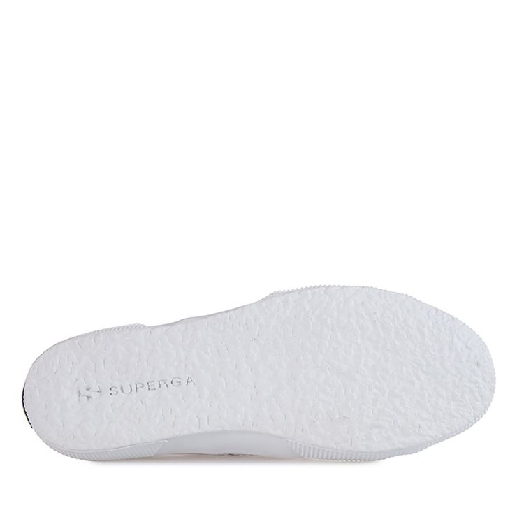 Superga 2750 Metallic Canvas Grau Silber