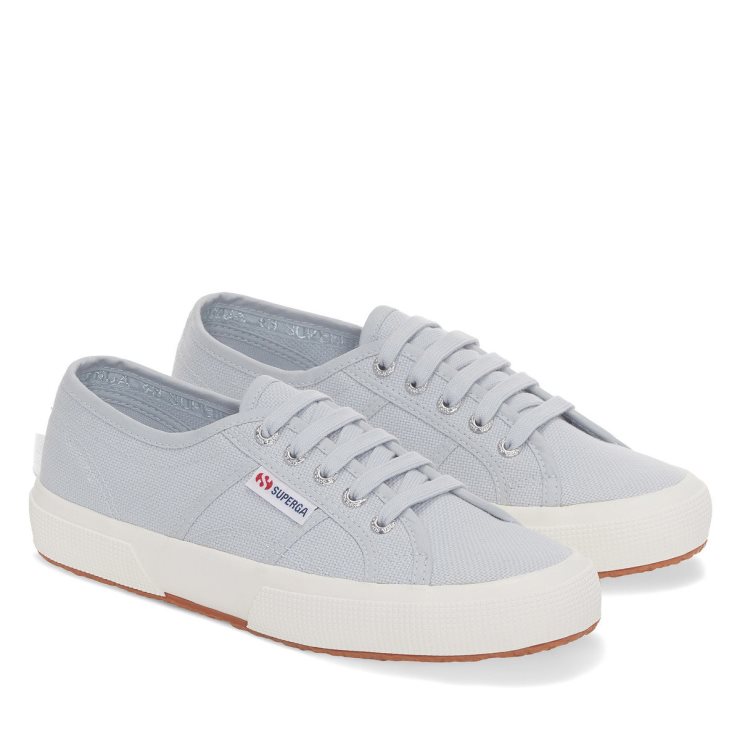 Superga 2750 Cotu Classic Grau Lilla - F Avorio