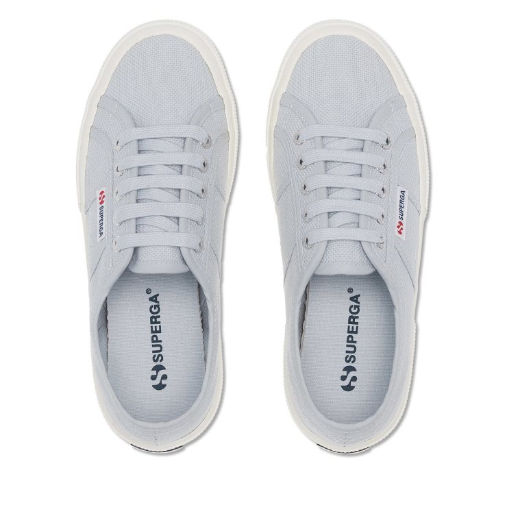 Superga 2750 Cotu Classic Grau Lilla - F Avorio