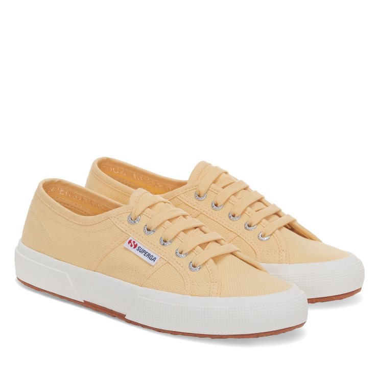 Superga 2750 Cotu Classic Gelb Lt - F Avorio
