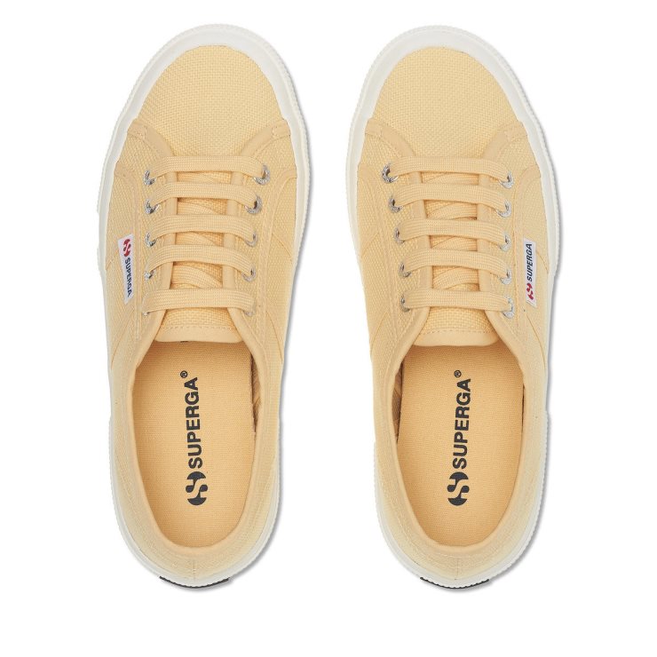 Superga 2750 Cotu Classic Gelb Lt - F Avorio