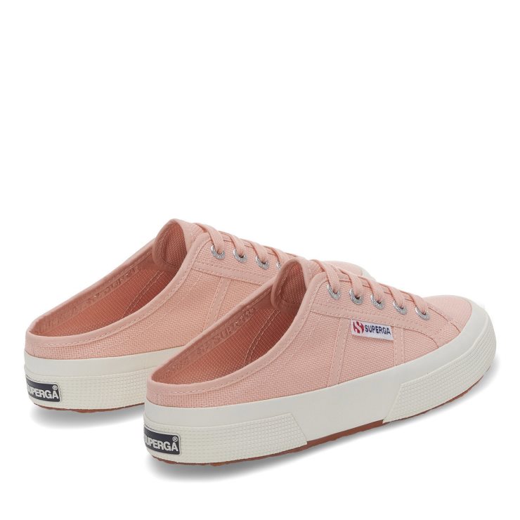 Superga 2402 Mule Pink Blush-f Avorio