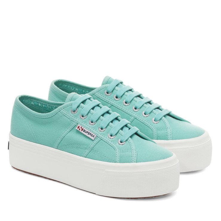 Superga 2790 Linea Up Down Green Water-favorio