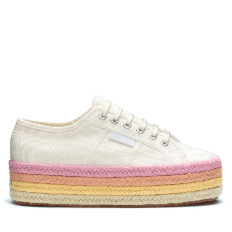 Superga 2790 Multicolor Seil Weiß Avorio-candy Multicolor