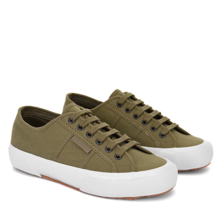 Superga 2706 Og Grün Totora-weiß Avorio