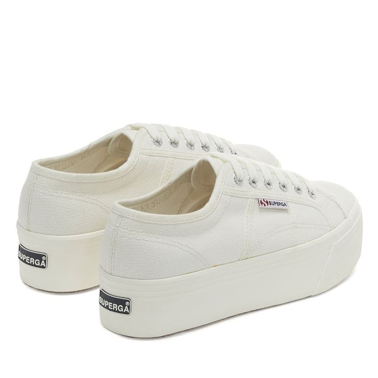 Superga 2790 Linea Oben Unten Voll Weiß Avorio