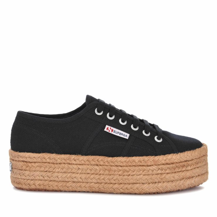 Superga 2790 Seil Schwarz