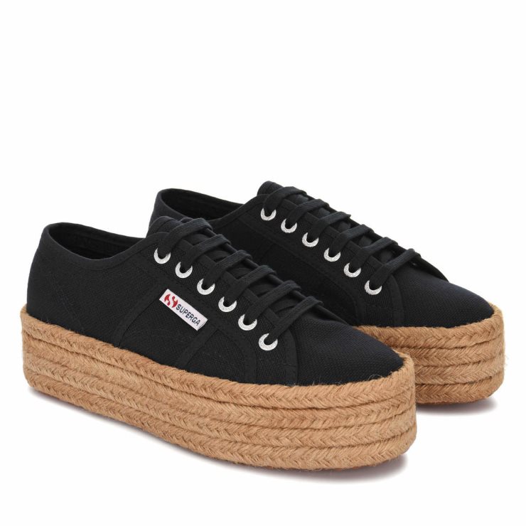 Superga 2790 Seil Schwarz
