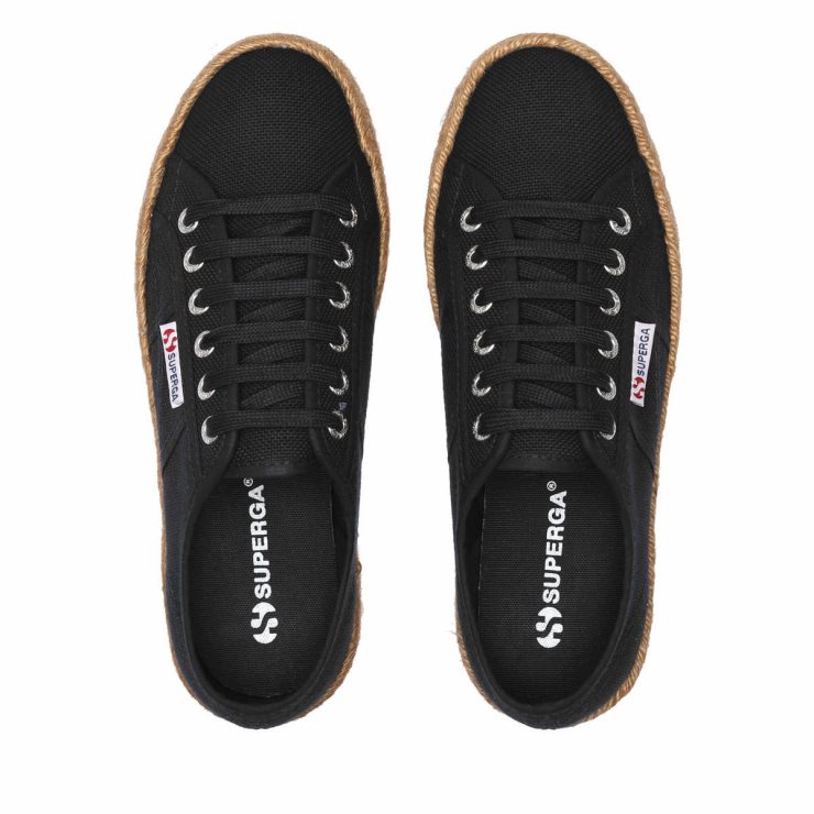 Superga 2790 Seil Schwarz