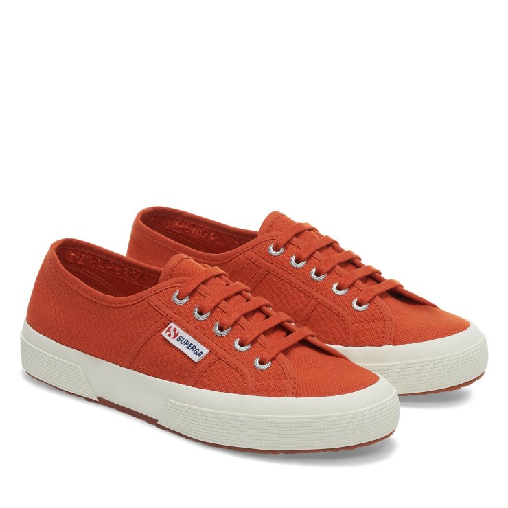 Superga 2750 Cotu Classic Red Creta-f Avorio
