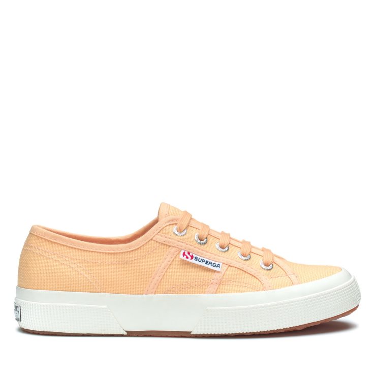 Superga 2750 Cotu Classic Orange Apricot-f Avorio