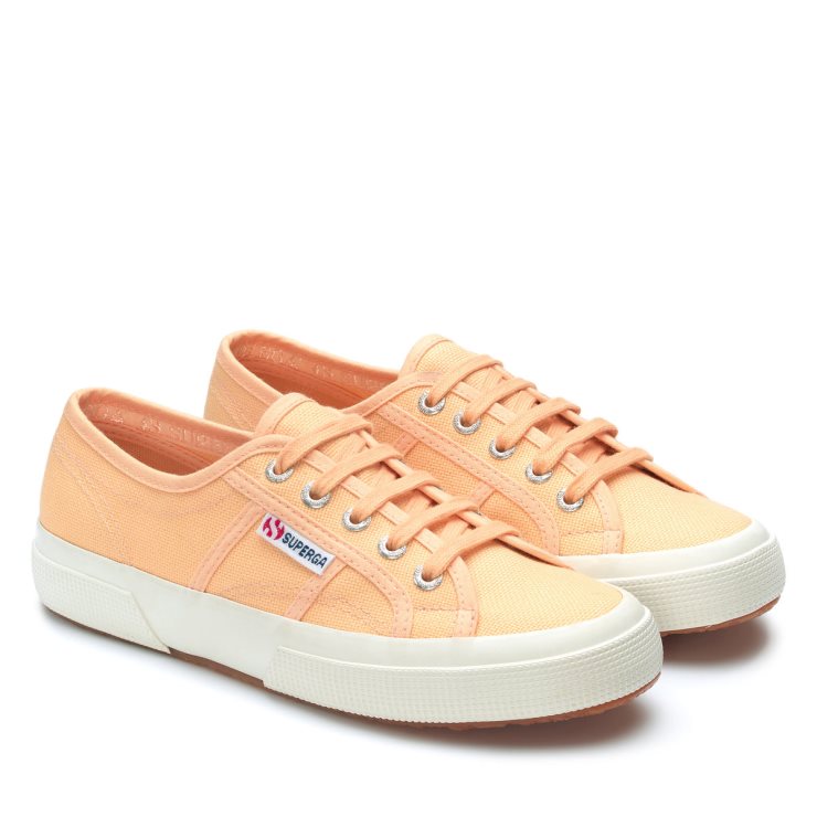 Superga 2750 Cotu Classic Orange Apricot-f Avorio