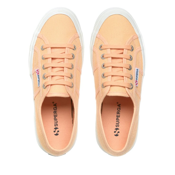 Superga 2750 Cotu Classic Orange Apricot-f Avorio