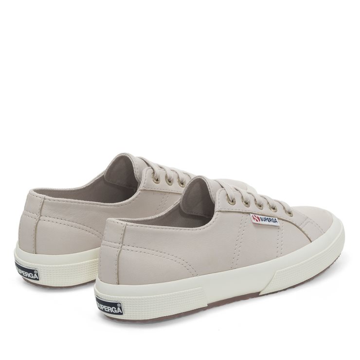 Superga 2750 Nappaleder Rosa Mandel-f Avorio